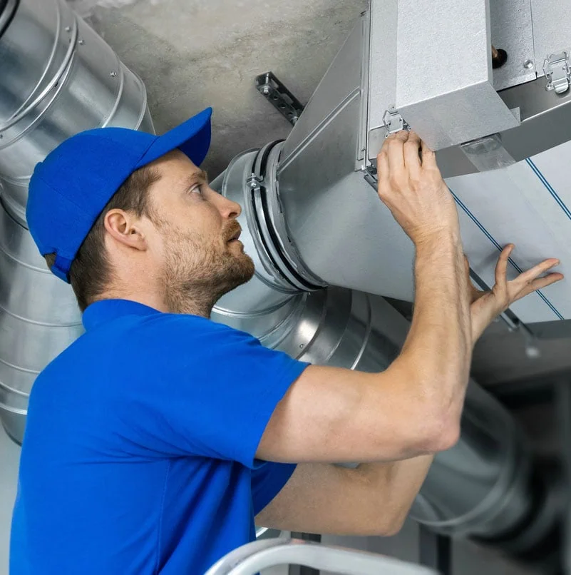 Ventilation system installation and repair service.
